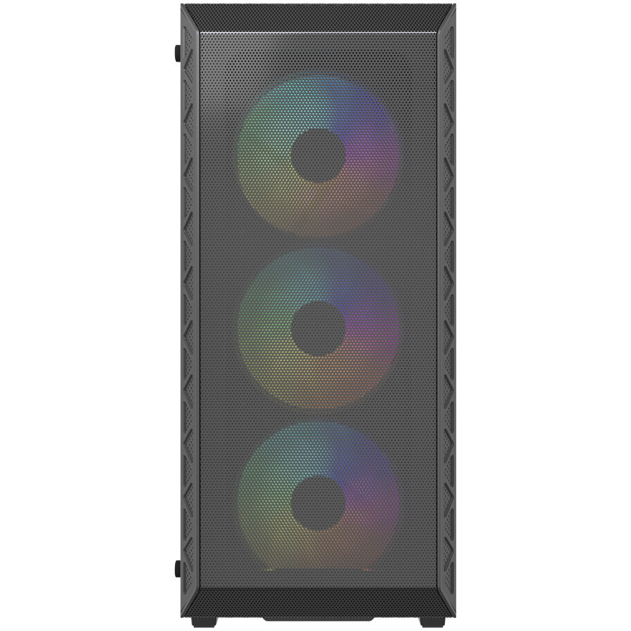 Корпус Powercase Mistral S4B ARGB Black - CMSB-A4 - фото 3