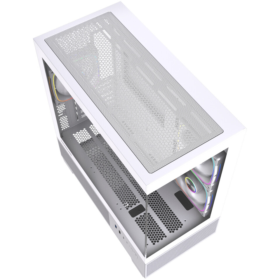 Корпус Powercase Vision Micro S3W White - CVMMSW-A3 - фото 4