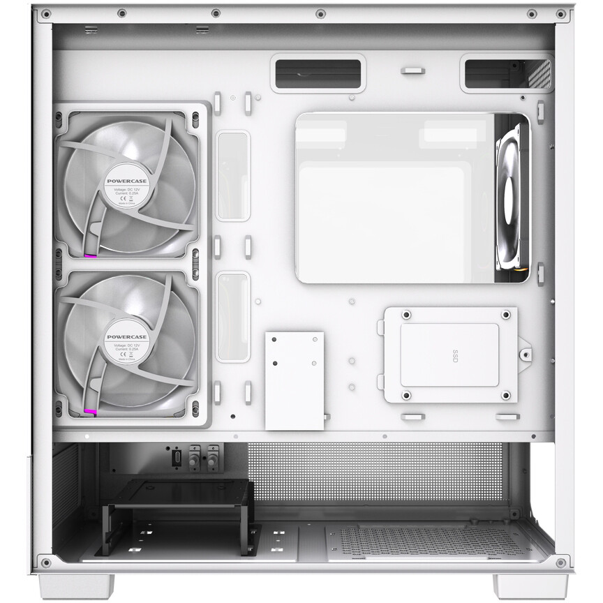 Корпус Powercase Vision Micro S3W White - CVMMSW-A3 - фото 6