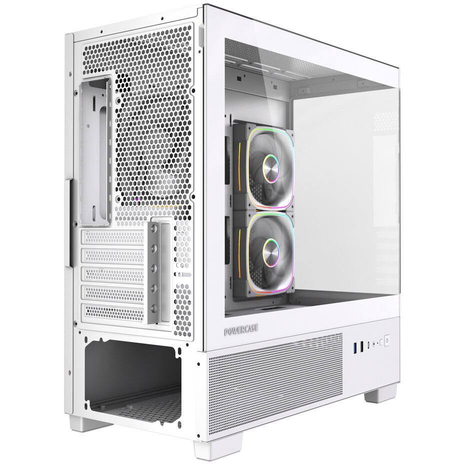Корпус Powercase Vision Micro S3W White - CVMMSW-A3 - фото 7