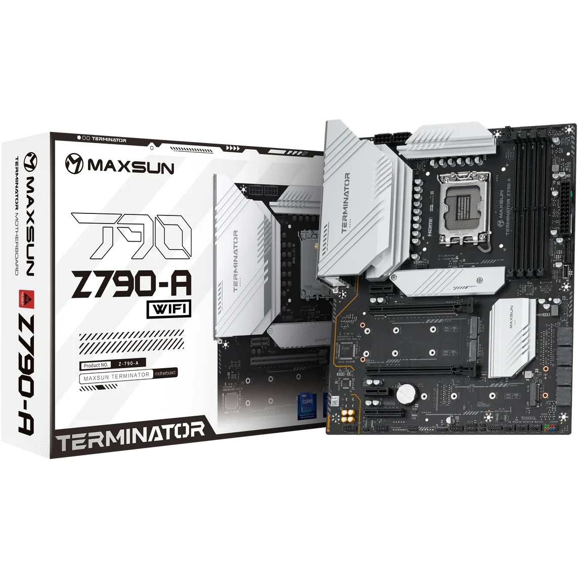 Материнская плата Maxsun Terminator Z790-A WIFI - MS-Terminator Z790-A WIFI - фото 4