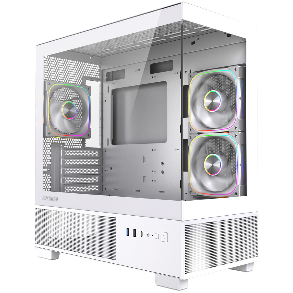 Корпус Powercase Vision Micro S4W White