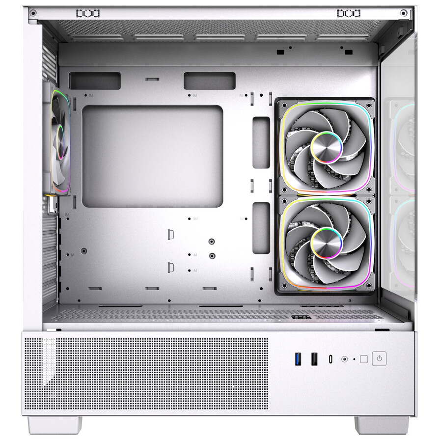 Корпус Powercase Vision Micro S4W White - CVMMSHW-A3 - фото 5