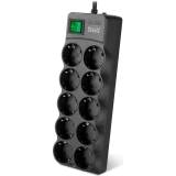 Сетевой фильтр Sven SF-10E-16 Black 3м (SV-022167)