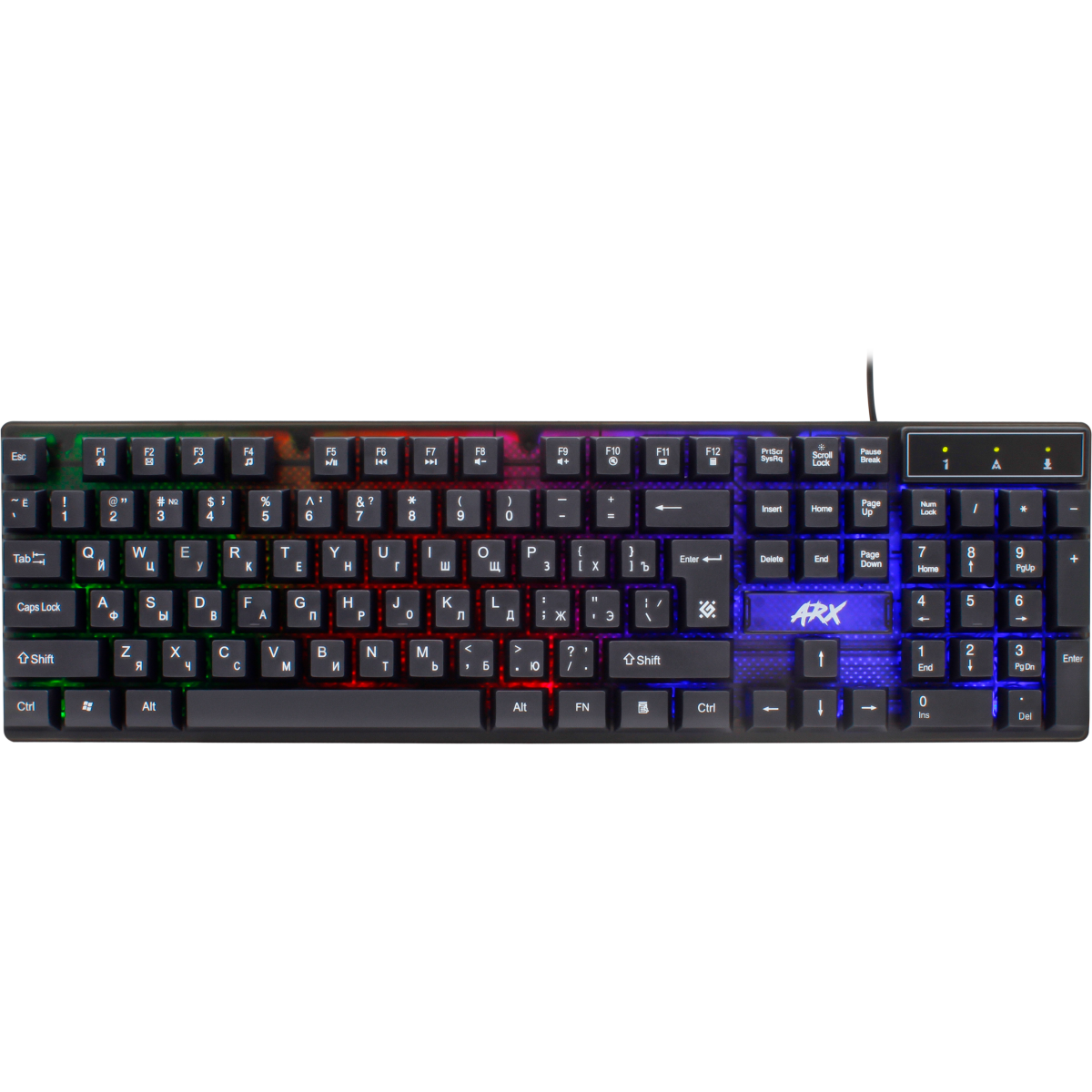 Клавиатура Defender Arx GK-196L Black (45186)