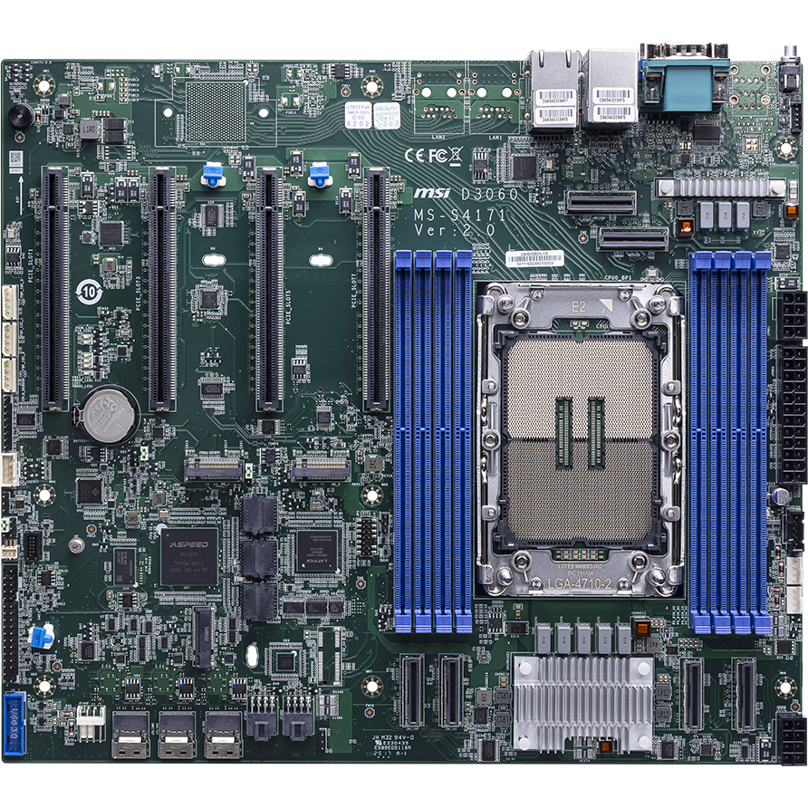 Серверная материнская плата MSI D3060 (D3060GB2N-1G) - 919-S4171-07S