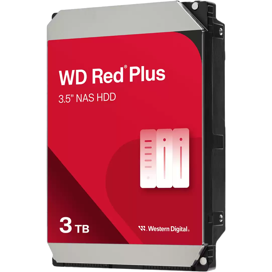 Жёсткий диск 3TB SATA-III WD Red Plus (WD30EFPX)