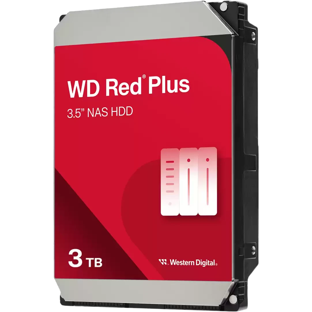 Жёсткий диск 3Tb SATA-III WD Red Plus (WD30EFPX)