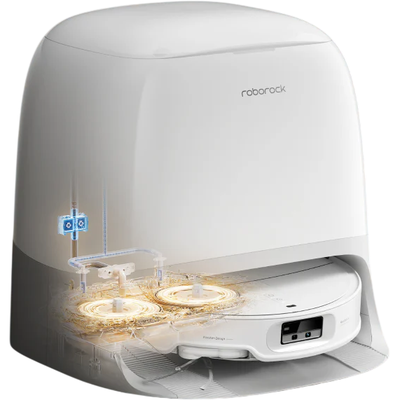 Робот-пылесос Roborock Qrevo CurvX White - QRCX02-02 - фото 8