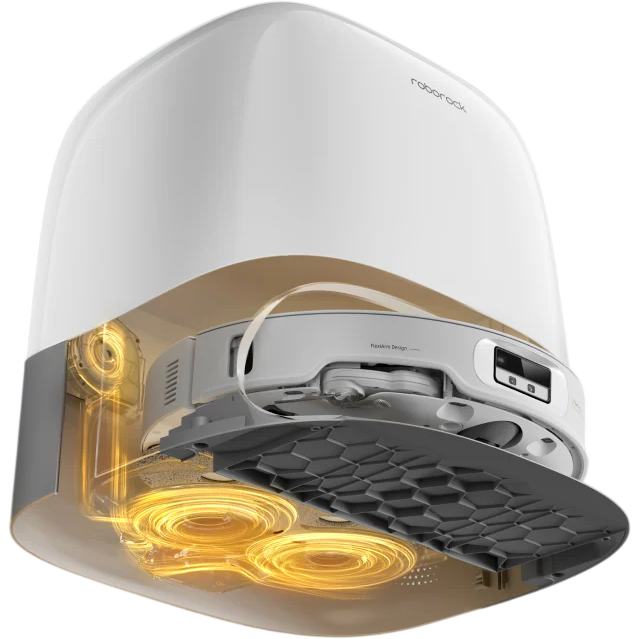 Робот-пылесос Roborock Qrevo CurvX White - QRCX02-02 - фото 9