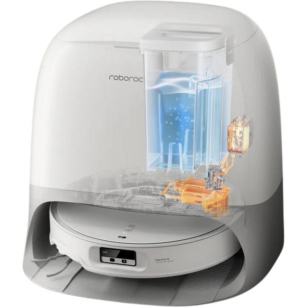 Робот-пылесос Roborock Qrevo CurvX White - QRCX02-02 - фото 12