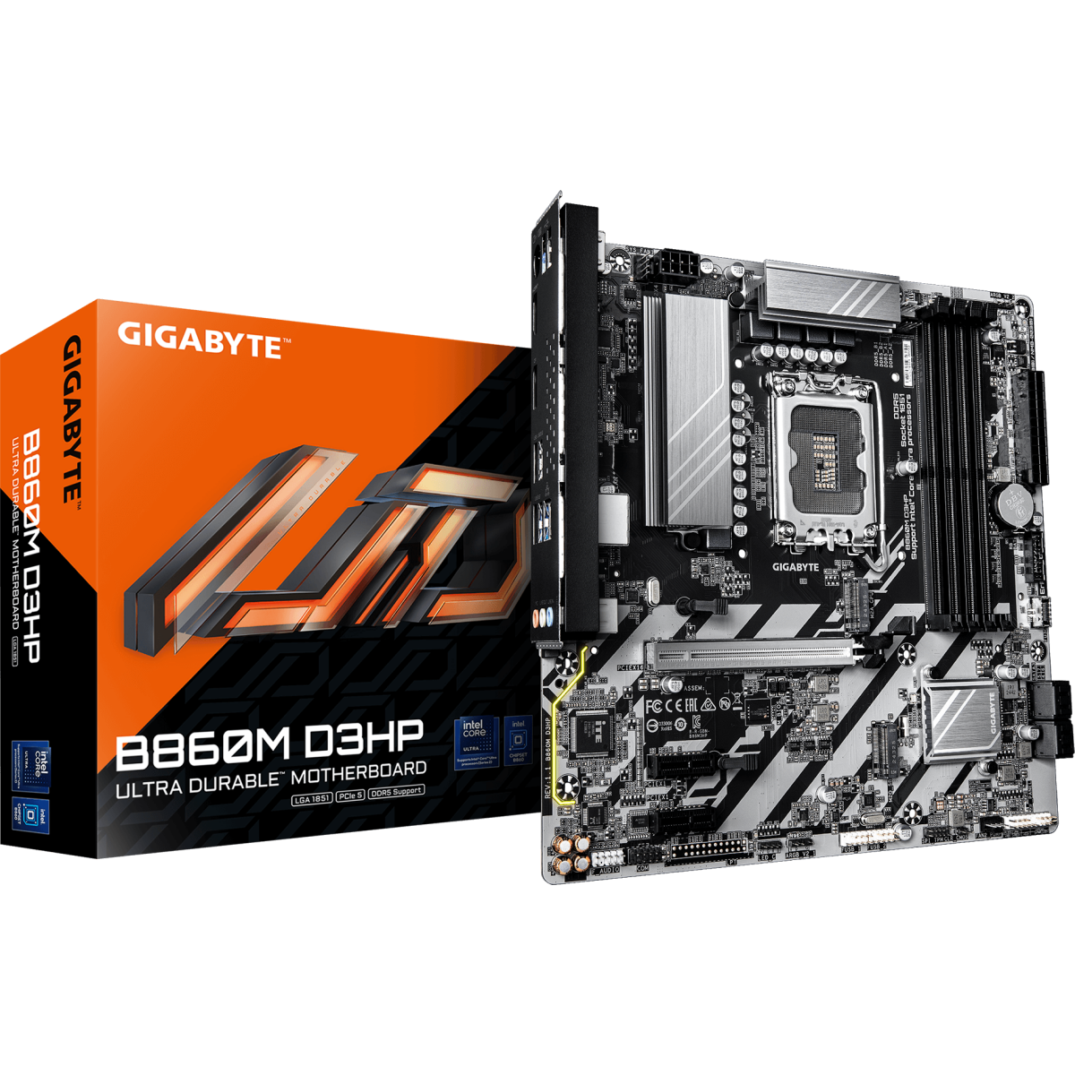 Материнская плата Gigabyte B860M D3HP (rev. 1.1) - фото 4