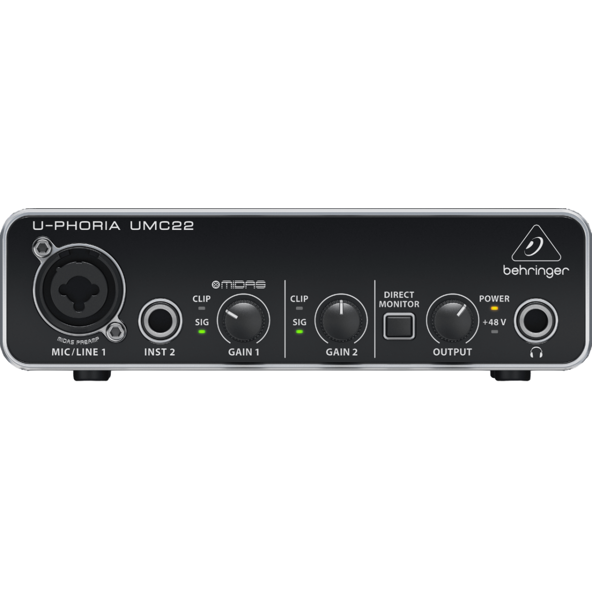 Звуковая карта Behringer UMC22 USB - фото 2