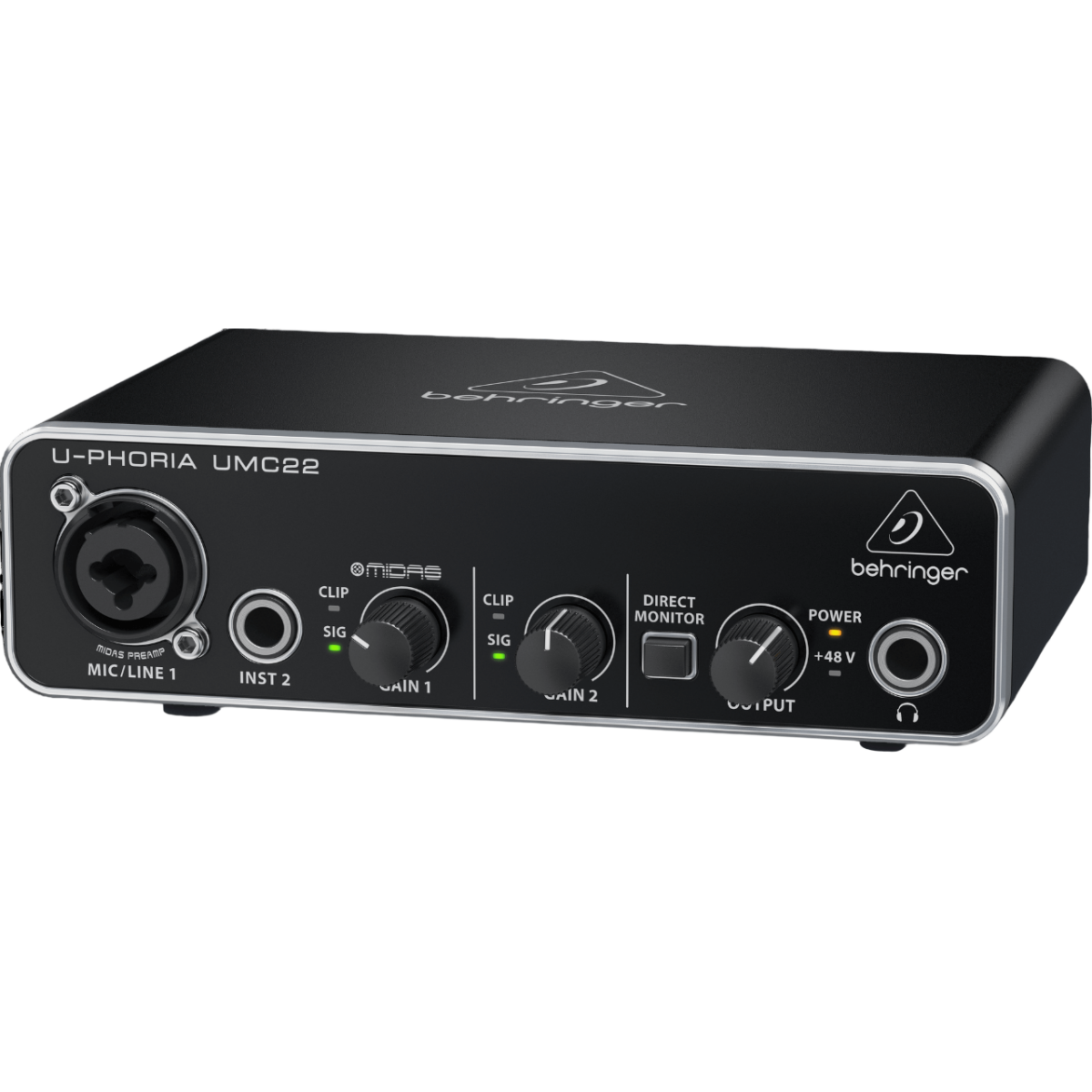 Звуковая карта Behringer UMC22 USB - фото 3