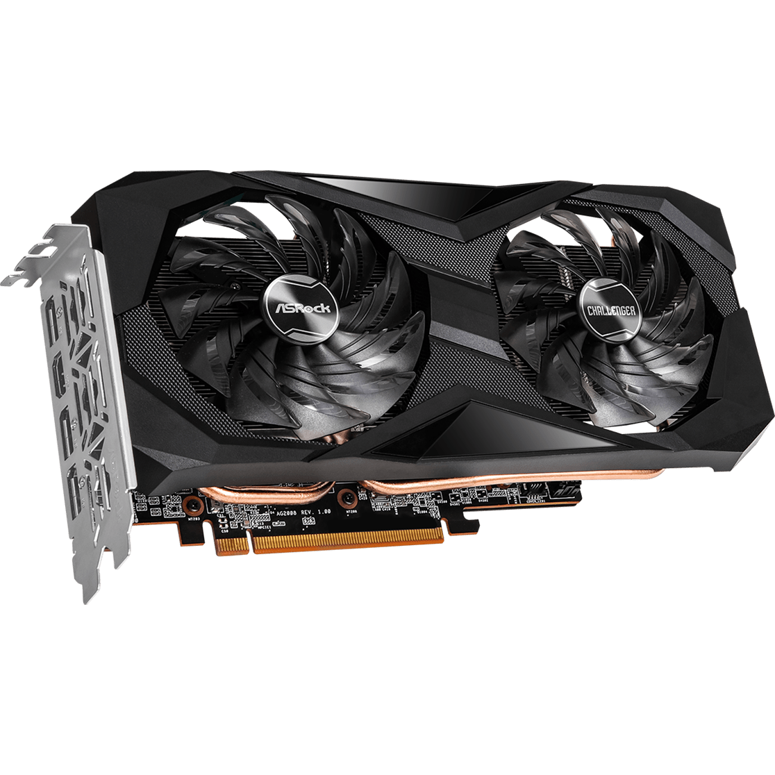 Видеокарта AMD Radeon RX 7650 GRE ASRock Challenger SE OC 8Gb (RX7650GRE CL SE 8GO) - фото 3