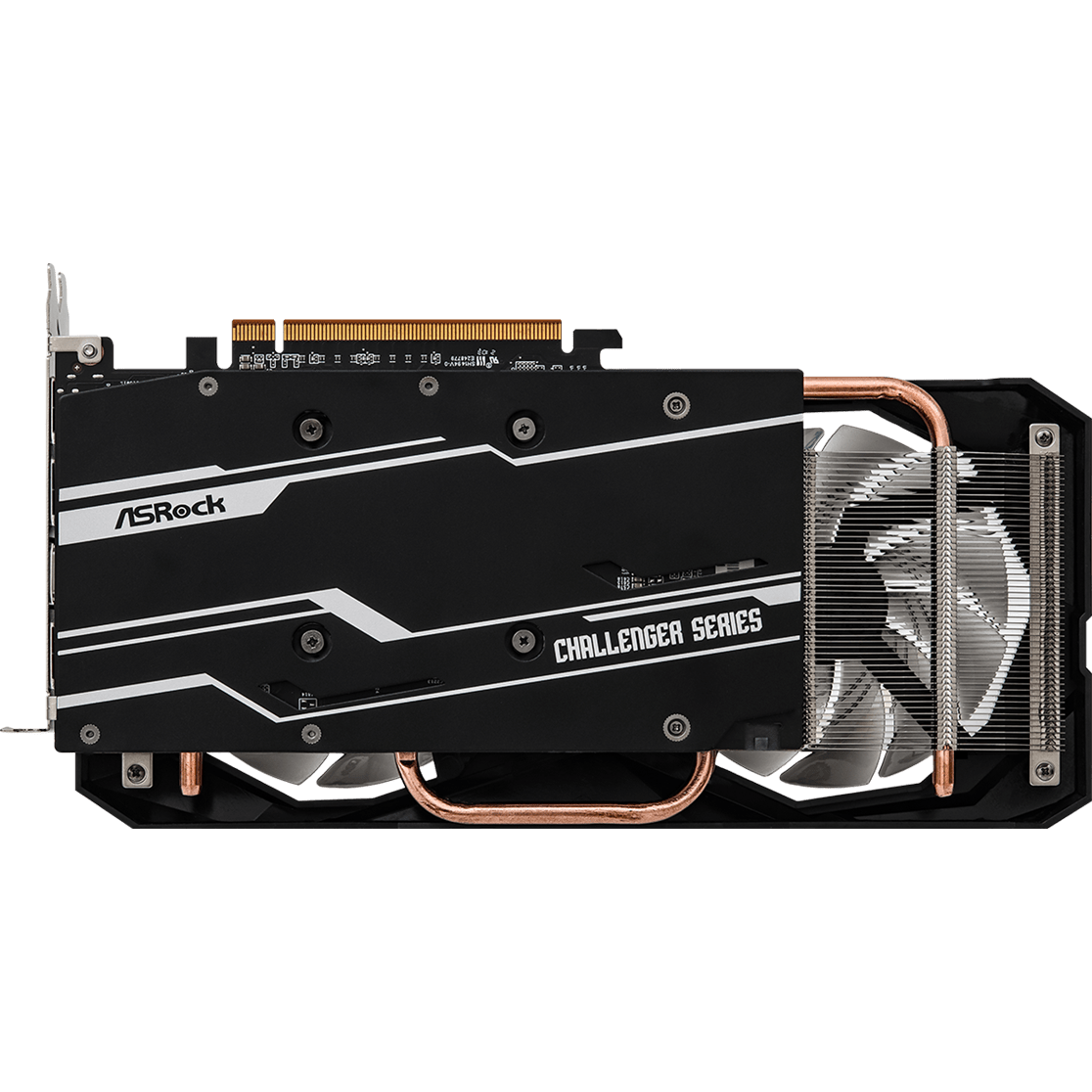 Видеокарта AMD Radeon RX 7650 GRE ASRock Challenger SE OC 8Gb (RX7650GRE CL SE 8GO) - фото 4