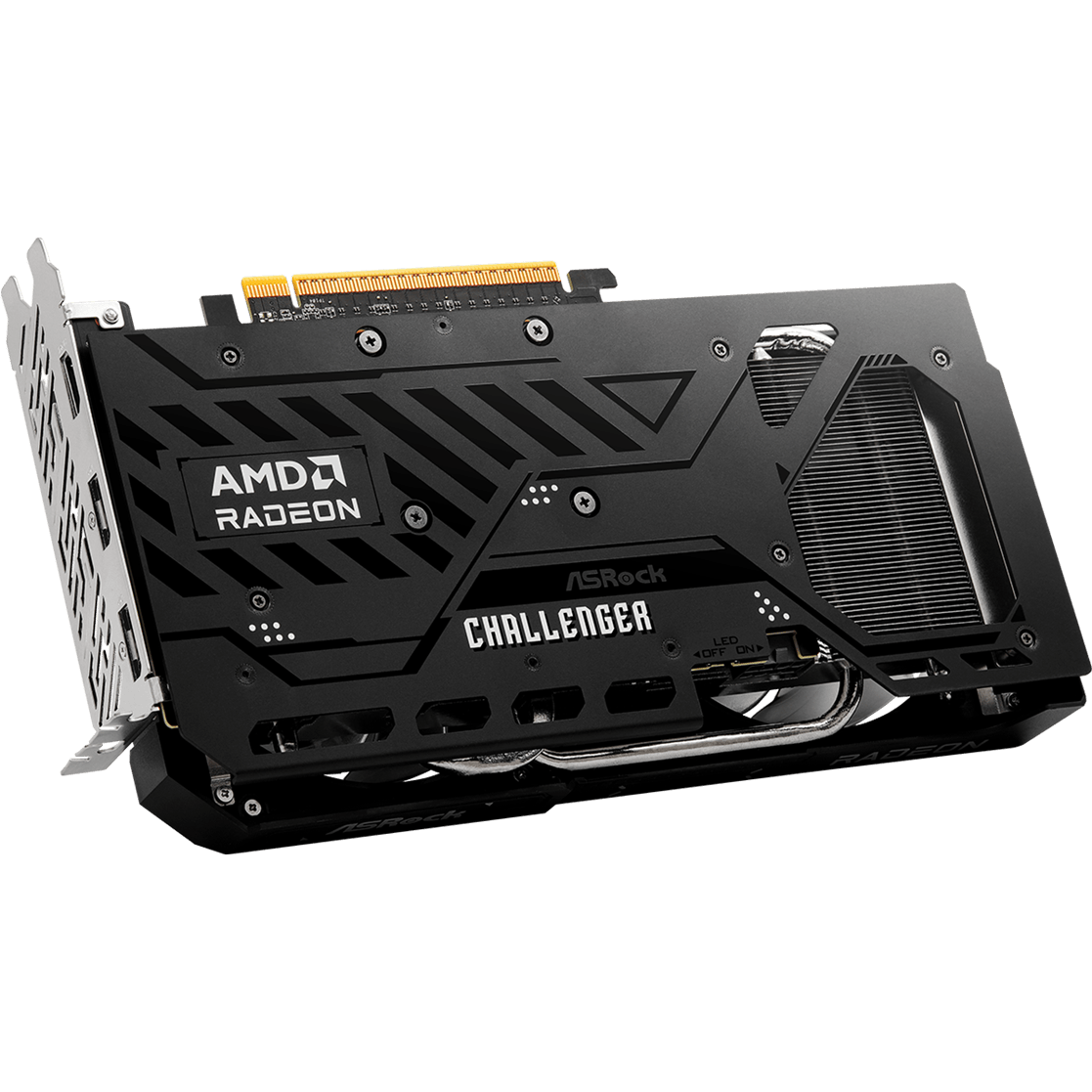 Видеокарта AMD Radeon RX 9060 ASRock Challenger 8Gb (RX9060 CL 8G) - фото 4