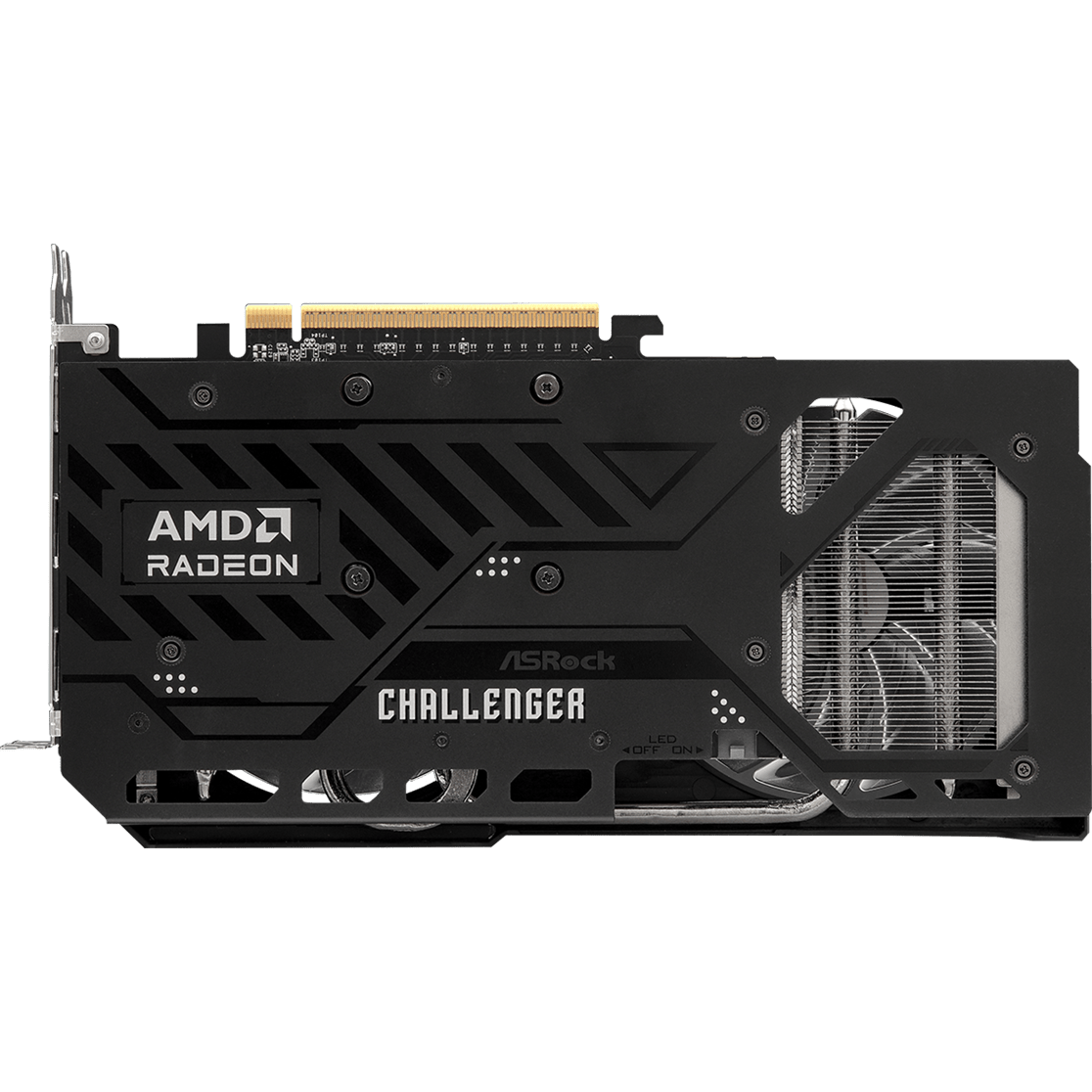 Видеокарта AMD Radeon RX 9060 ASRock Challenger 8Gb (RX9060 CL 8G) - фото 5