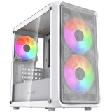 Корпус Powercase Mistral Micro A3W ARGB V2 White (CMMAW-A3-V2)