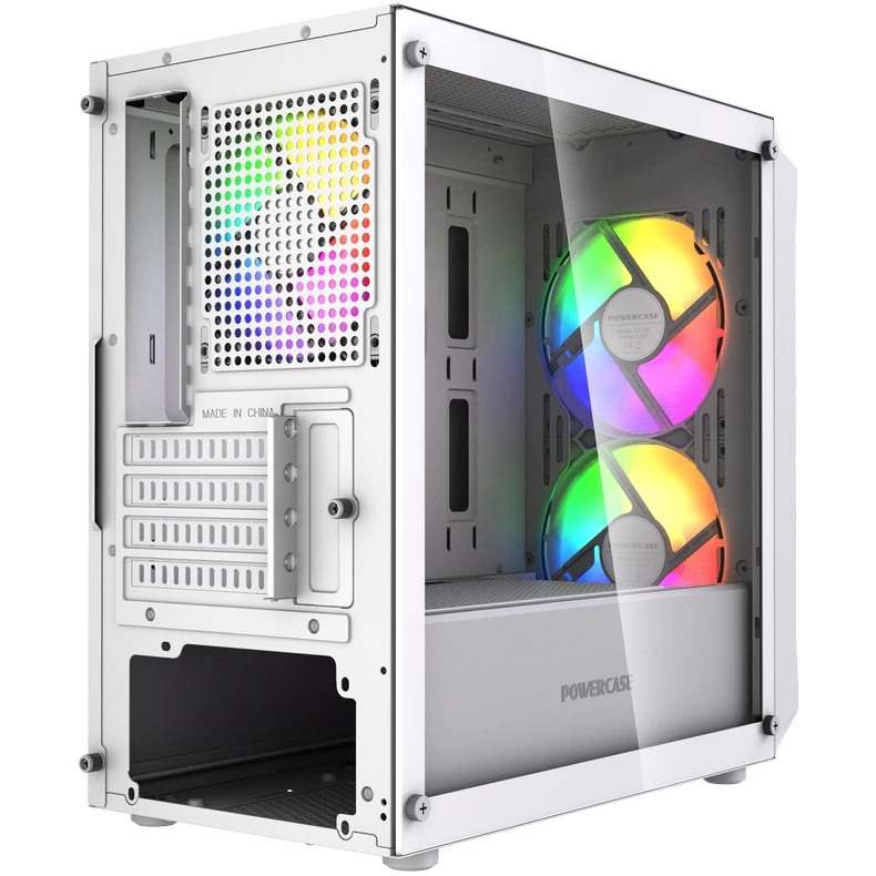 Корпус Powercase Mistral Micro A3W ARGB V2 White - CMMAW-A3-V2 - фото 7