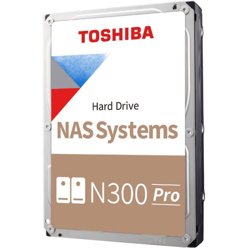 Жёсткий диск 10TB SATA-III Toshiba N300 Pro NAS (HDWG71AXZSTB)