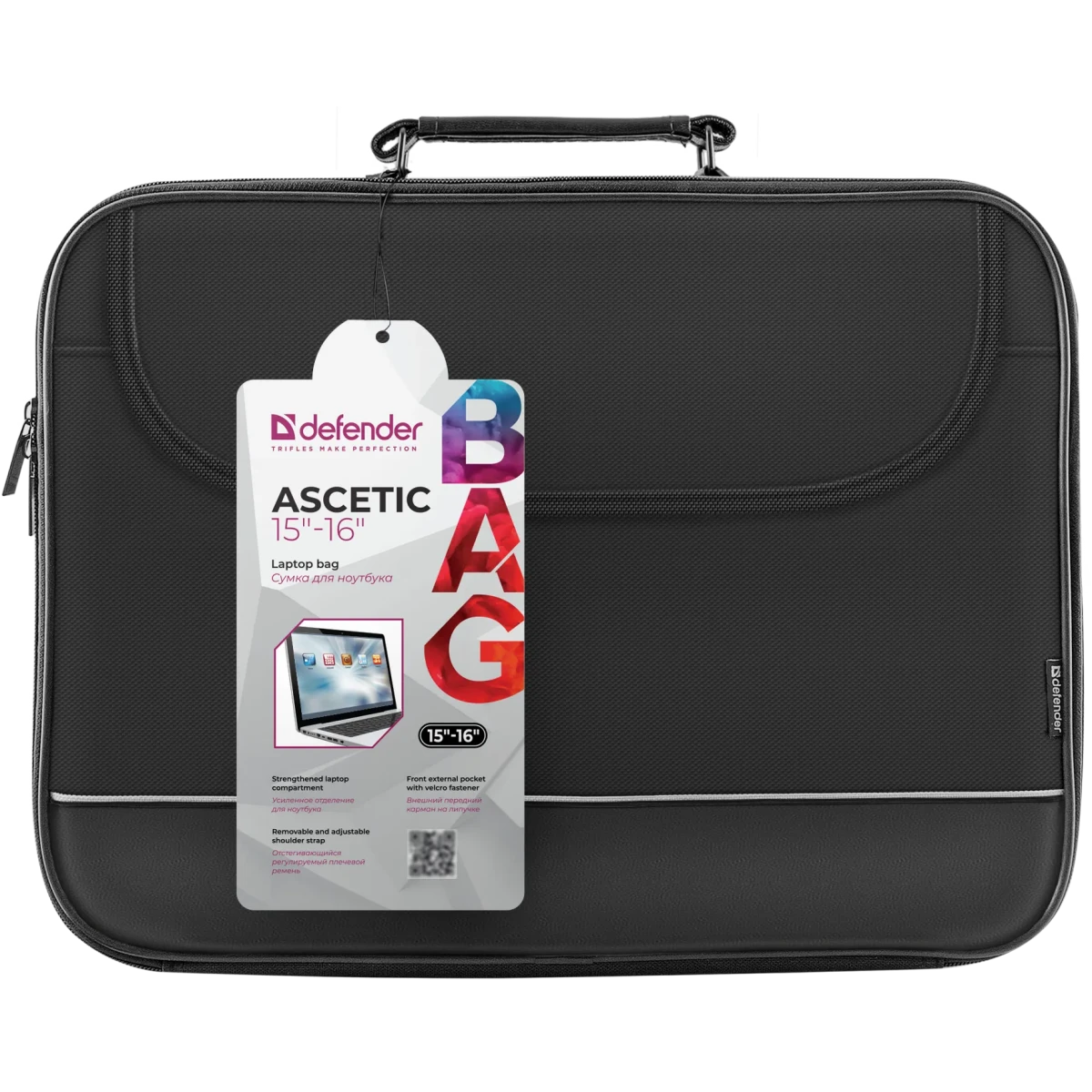 Сумка для ноутбука Defender Ascetic 16" (26019) - фото 7