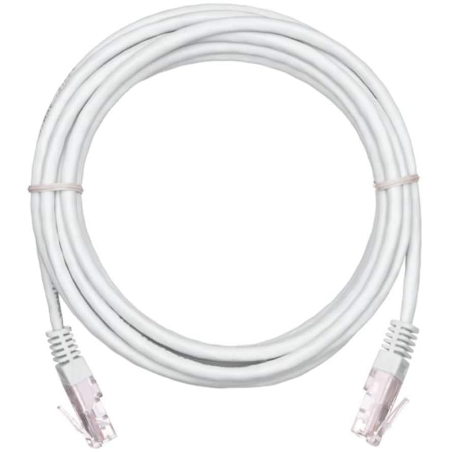 Патч-корд NETLAN EC-PC4UD55B-BC-PVC-010-WT-10, 1м (10 шт.)