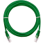Патч-корд NETLAN EC-PC4UD55B-BC-PVC-015-GN-10, 1.5м (10 шт.)