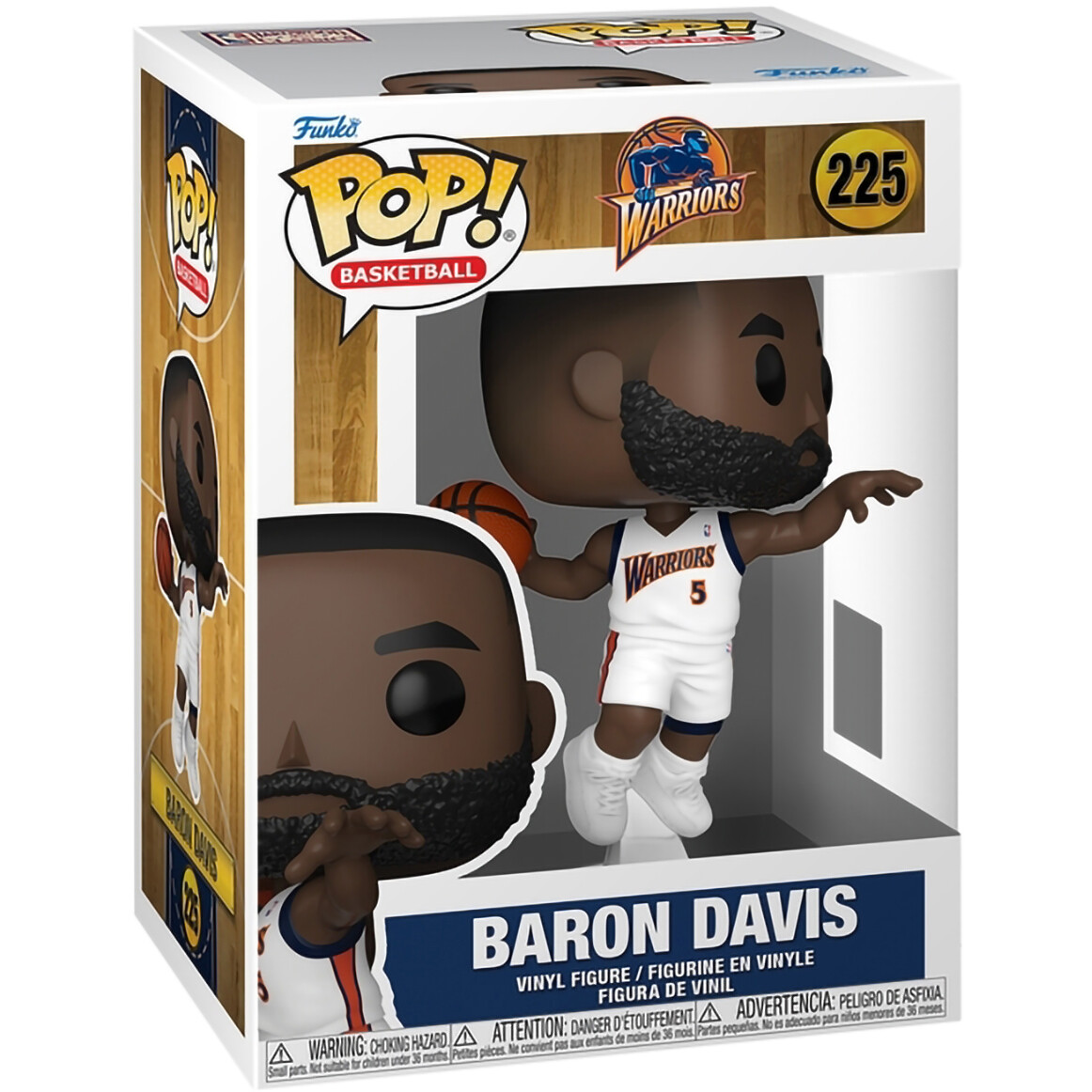Фигурка Funko POP! NBA Warriors Baron Davis - 89348 - фото 2