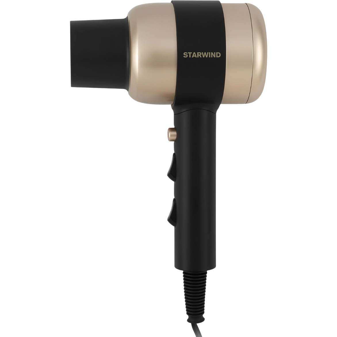 Фен Starwind SHD 7072 Black/Gold - фото 3