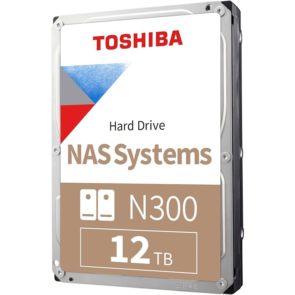 Жёсткий диск 12TB SATA-III Toshiba N300 NAS (HDWG51CUZSVA)