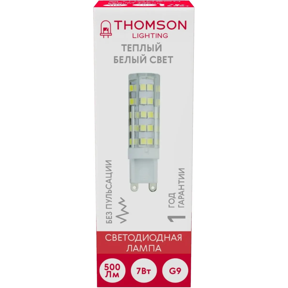 Светодиодная лампочка Thomson TH-B4243 (7 Вт, G9) - фото 4