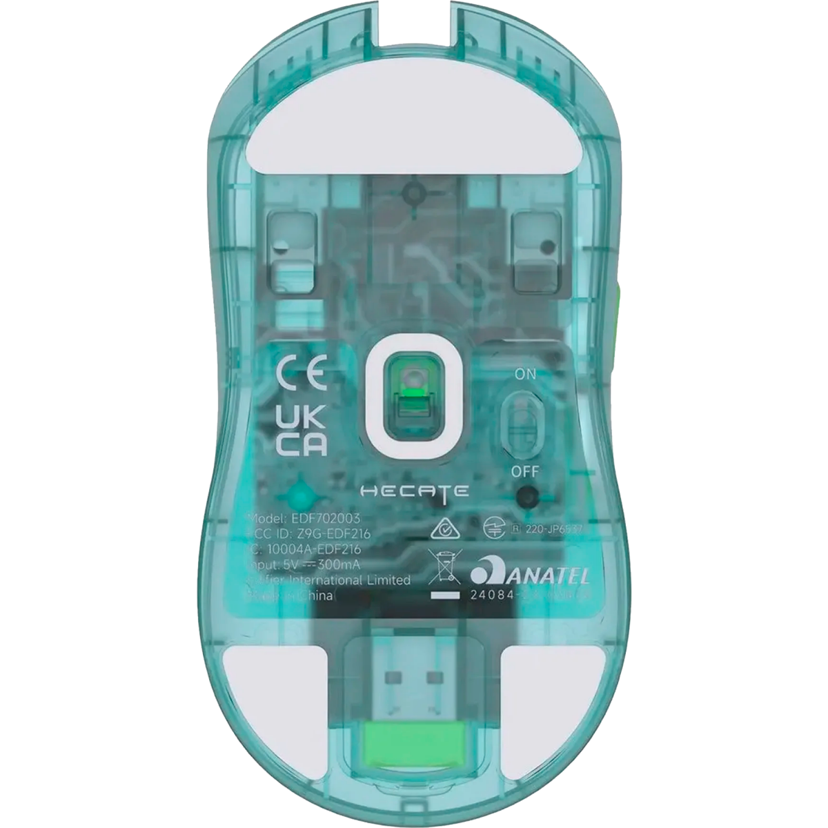 Мышь Edifier G3M PRO Transparent Green - фото 5