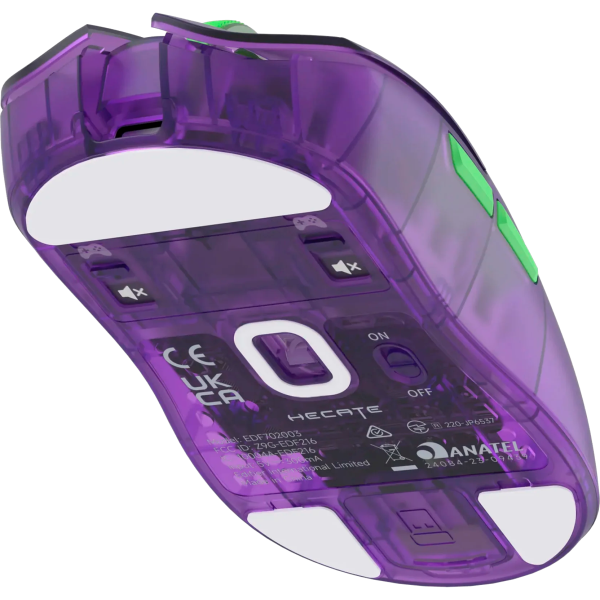 Мышь Edifier G3M PRO Transparent Purple - фото 5
