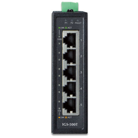 Коммутатор (свитч) PLANET IGS-500T - фото 2