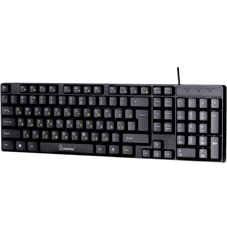 Клавиатура + мышь SmartBuy ONE 113208 Black - SBC113208K - фото 3