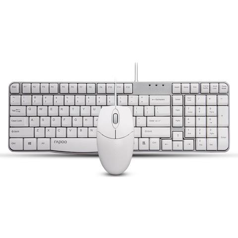 Клавиатура + мышь Rapoo X1820 White