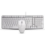 Клавиатура + мышь Rapoo X1820 White (X1820-WHT)