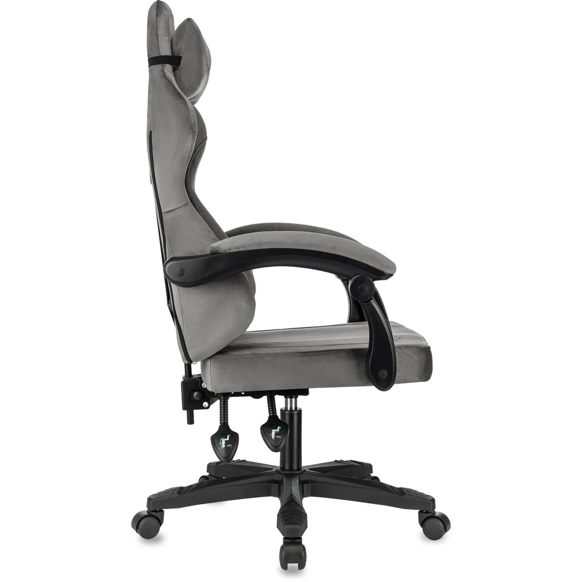 Игровое кресло Бюрократ Zombie Apocalypse Grey - ZOMBIE APOCALYPSE DG - фото 2