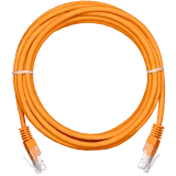 Патч-корд NETLAN EC-PC4UD55B-BC-PVC-030-OR-10, 3м (10 шт.)