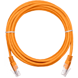 Патч-корд NETLAN EC-PC4UD55B-BC-PVC-050-OR-10, 5м (10 шт.)