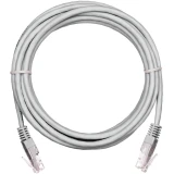 Патч-корд NETLAN EC-PC4UE55B-BC-PVC-030-GY-10, 3м (10 шт.)