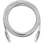 Патч-корд NETLAN EC-PC4UE55B-BC-PVC-010-GY-10, 1м (10 шт.)