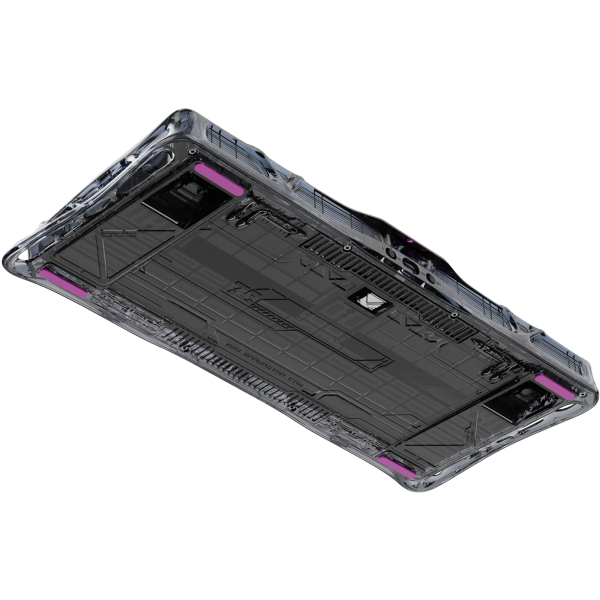 Клавиатура Gravastar Mercury V75 Lite Transparent Black - фото 4