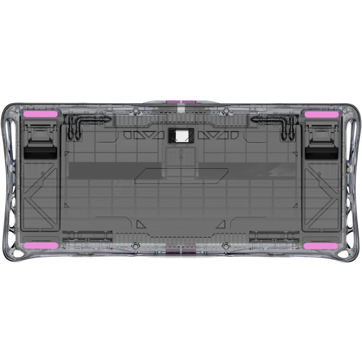 Клавиатура Gravastar Mercury V75 Lite Transparent Black - фото 5