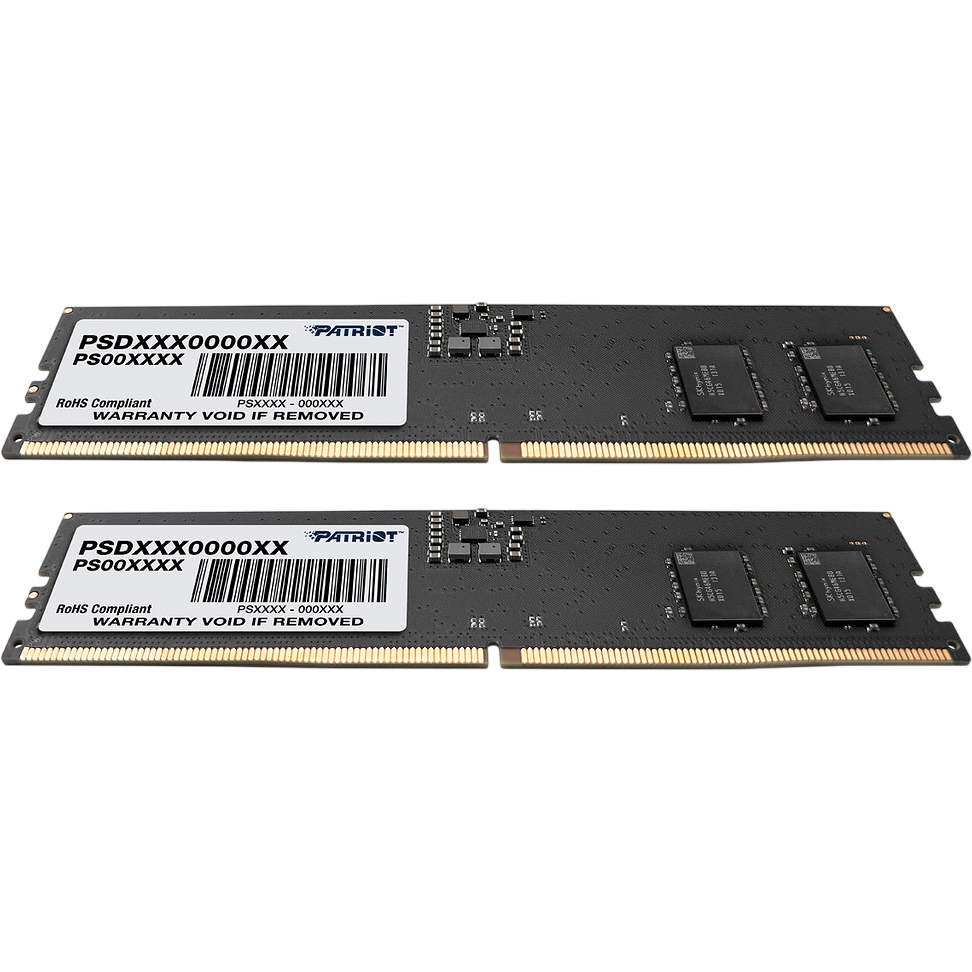 Оперативная память 16Gb DDR5 5600MHz Patriot Signature (PSD516G5600K) (2x8Gb KIT) - фото 2