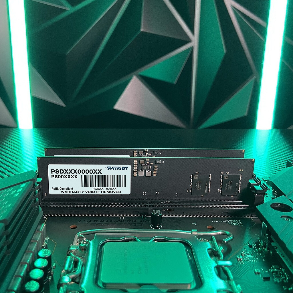 Оперативная память 16Gb DDR5 5600MHz Patriot Signature (PSD516G5600K) (2x8Gb KIT) - фото 6