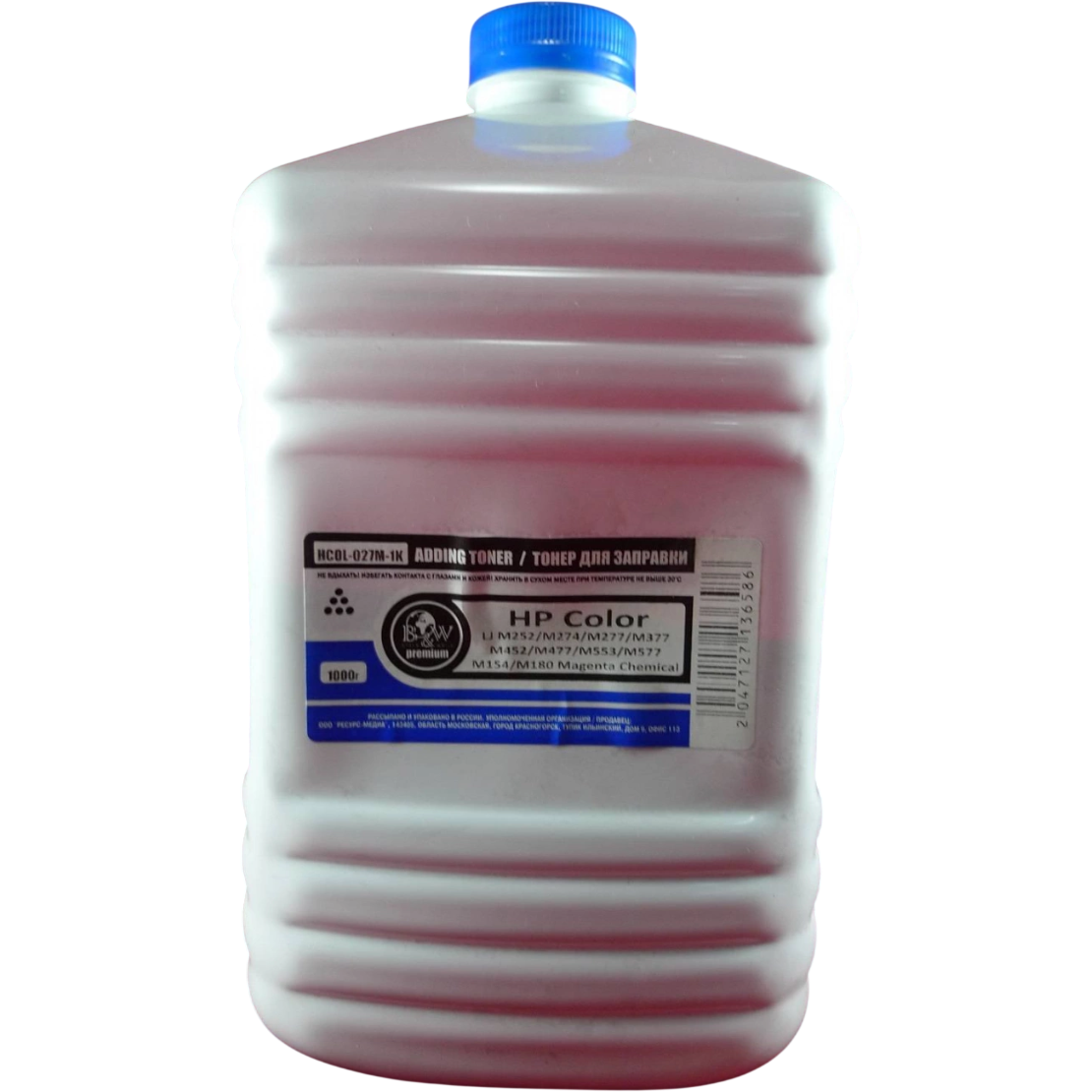 Тонер Black&White HCOL-027M-1K Magenta