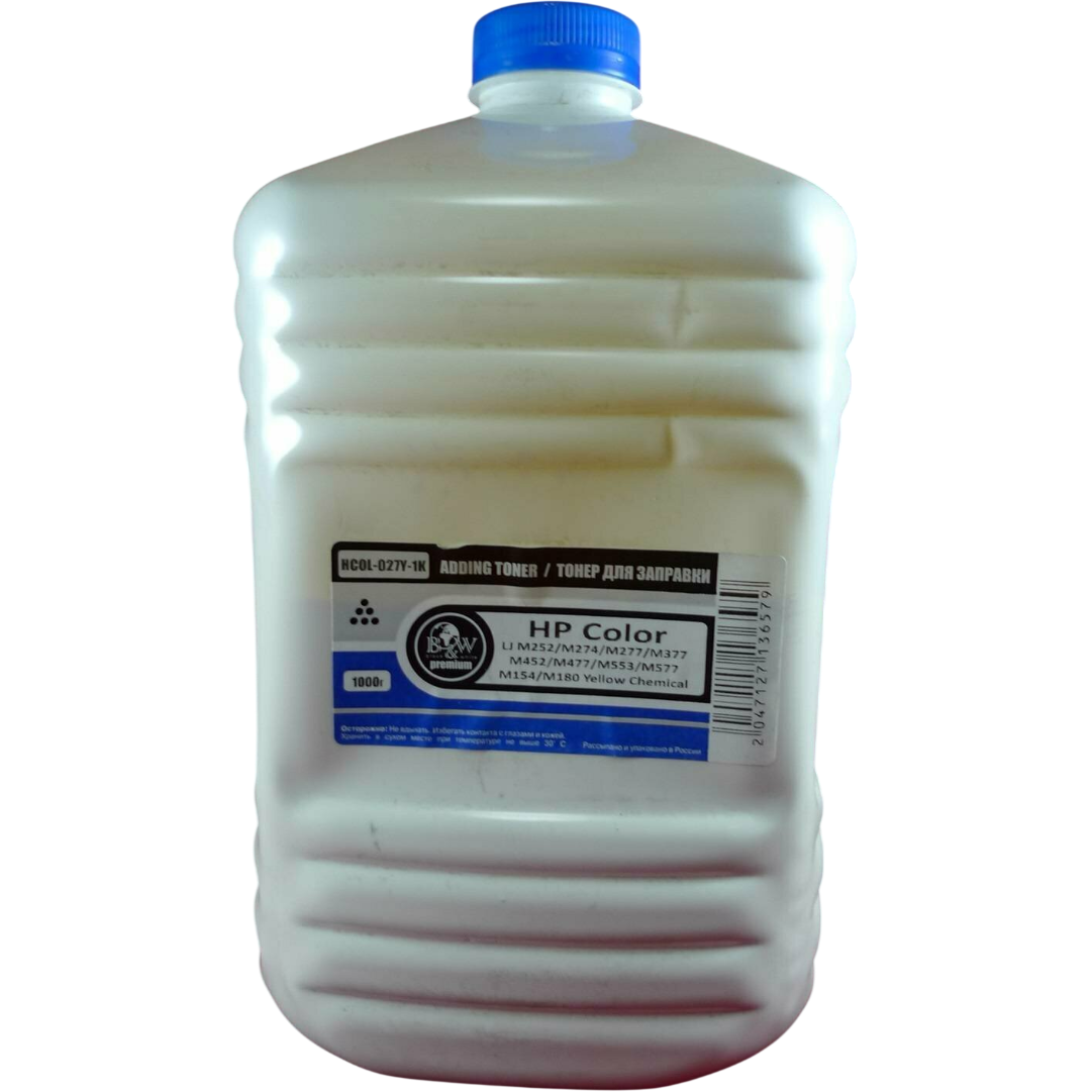 Тонер Black&White HCOL-027Y-1K Yellow