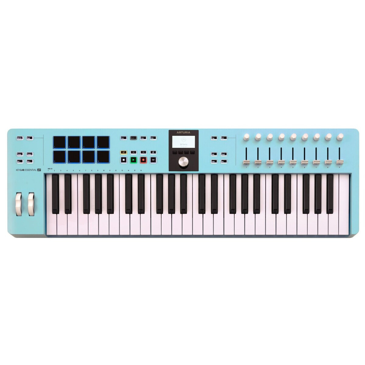 MIDI-клавиатура Arturia KeyLab Essential 49 MK3 Aquamarine